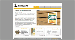 Desktop Screenshot of hjortens.se